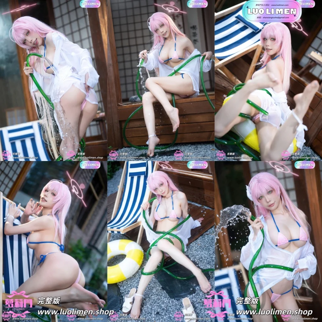 水淼aqua NO.167 浦和ハナコ一緒に涼しくなりませんか？ [40P-881M]-白虎萝莉 - COS网红-  鬼父淫母